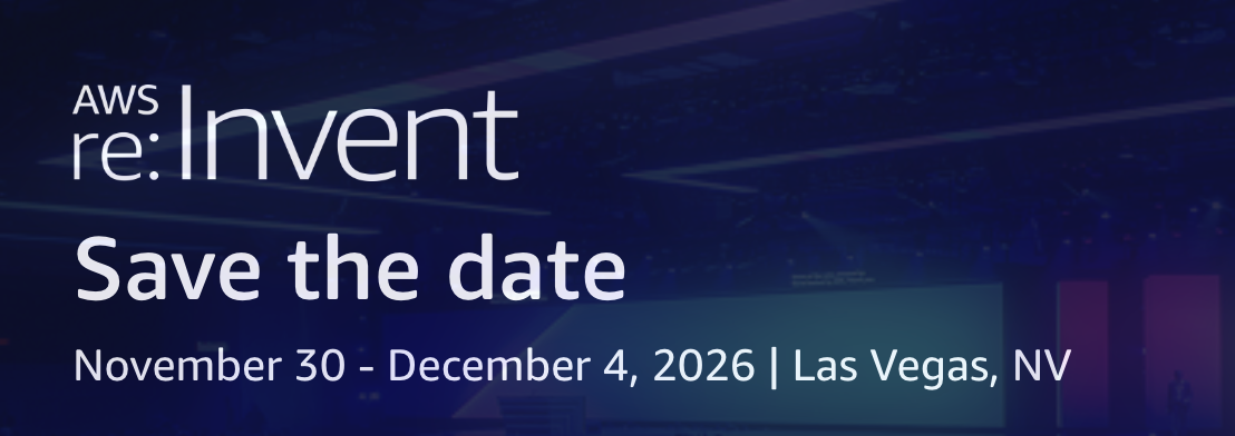 AWS re:Invent 2026 thumbnail